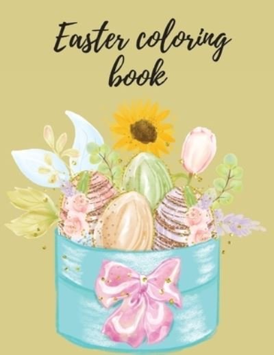 Cover for Cristie Jameslake · Easter coloring book (Paperback Book) (2021)