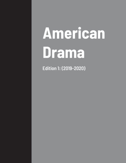 Cover for Kiley Luchsinger · American Drama (Pocketbok) (2020)