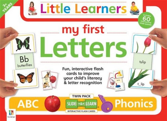 Cover for Hinkler Books · My First Letters: Abc &amp; Phonics Flashcards Twin Pack (Hardcover Book) [Crds edition] (2012)