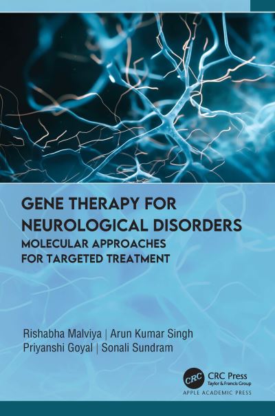 Cover for Rishabha Malviya · Gene Therapy for Neurological Disorders: Molecular Approaches for Targeted Treatment (Inbunden Bok) (2024)