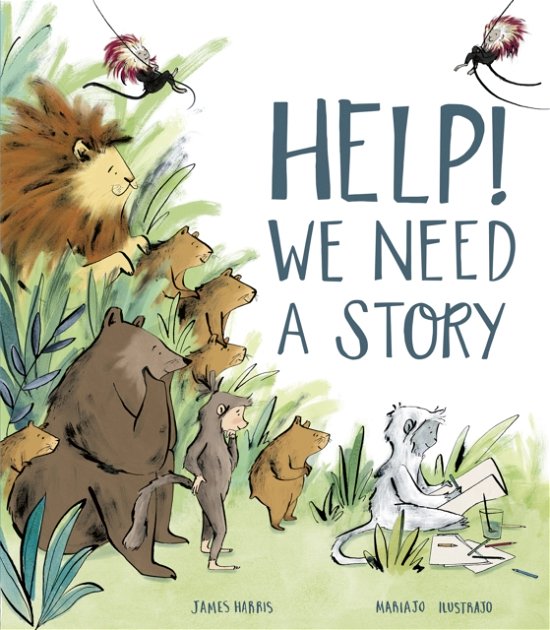 Cover for James Harris · Help! We Need a Story (Hardcover Book) (2024)