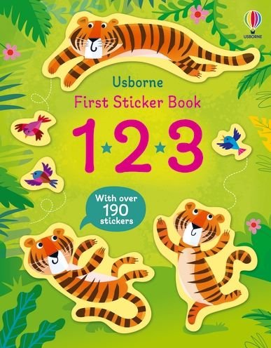 Cover for Alice Beecham · First Sticker Book 123 - First Sticker Books (Paperback Book) (2023)