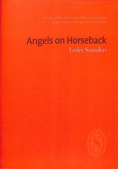 Cover for Lesley Saunders · Angels on Horseback (Paperback Book) (2017)