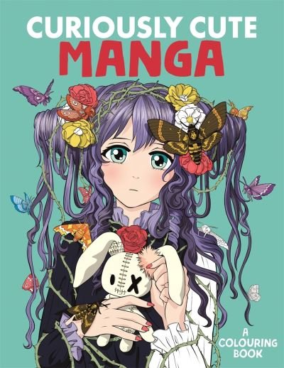 Cover for Desti · Curiously Cute Manga: A Colouring Book (Paperback Bog) (2023)