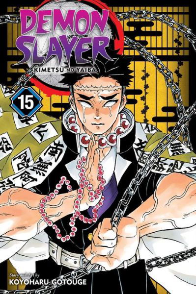 Cover for Koyoharu Gotouge · Demon Slayer: Kimetsu no Yaiba, Vol. 15 - Demon Slayer: Kimetsu no Yaiba (Taschenbuch) (2020)