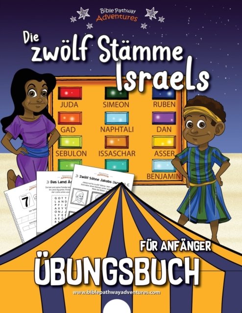 Cover for Pip Reid · Die zwoelf Stamme Israels - UEbungsbuch fur Anfanger (Taschenbuch) (2022)