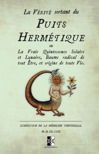 Cover for Philovite Cosmocole · La Verite sortant du Puits Hermetique (Paperback Book) (2018)