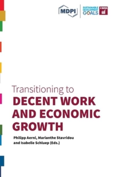 Cover for Philip Aerni · Transitioning to Decent Work and Economic Growth (Hardcover Book) (2021)