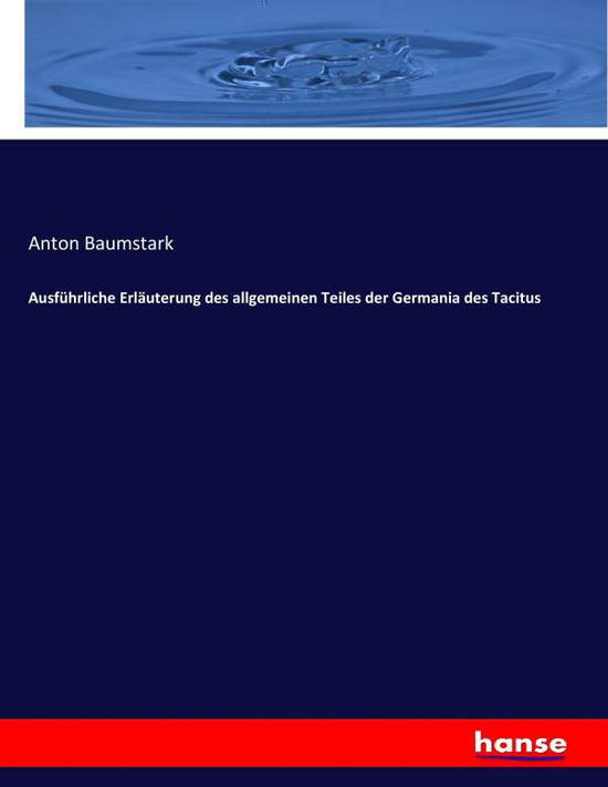 Cover for Baumstark · Ausführliche Erläuterung des (Book) (2017)