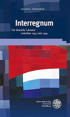 Cover for Manuel Forderer · Interregnum (Bok) (2024)