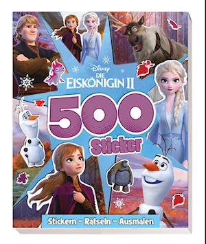 Cover for Panini · Disney Die Eiskönigin 2: 500 Sticker - Stickern - Rätseln - Ausmalen (Book) (2024)