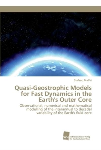 Cover for Maffei · Quasi-Geostrophic Models for Fas (Bok) (2017)
