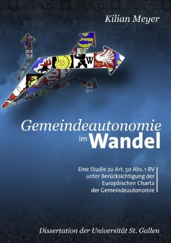 Cover for Kilian Meyer · Gemeindeautonomie Im Wandel (Paperback Book) [German edition] (2011)