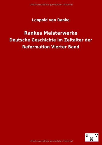 Cover for Leopold Von Ranke · Rankes Meisterwerke (Paperback Bog) [German edition] (2012)