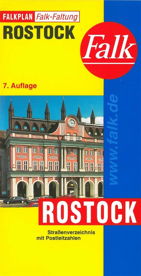 Cover for Mair-Dumont · Falkplan: Rostock (Hardcover Book) (2021)