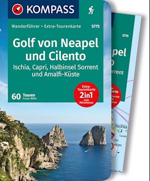 Cover for Franz Wille · KOMPASS Wanderführer Golf von Neapel, Ischia, Capri, Halbinsel Sorrent, Amalfi-Küste und Cilento, 60 Touren (Book) (2023)