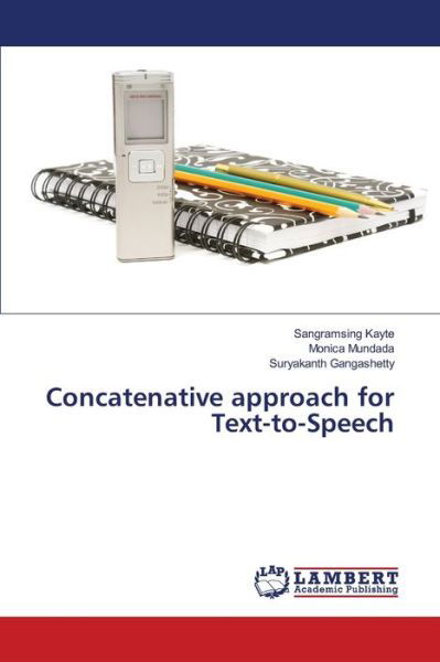 Cover for Kayte · Concatenative approach for Text-t (Buch) (2020)