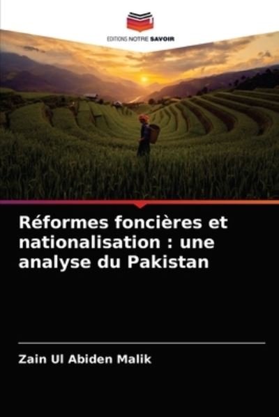 Cover for Malik · Réformes foncières et nationalisa (N/A) (2021)