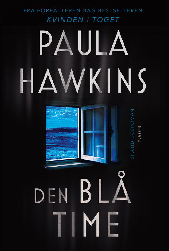 Cover for Paula Hawkins · Den blå time (Sewn Spine Book) [1st edition] (2025)