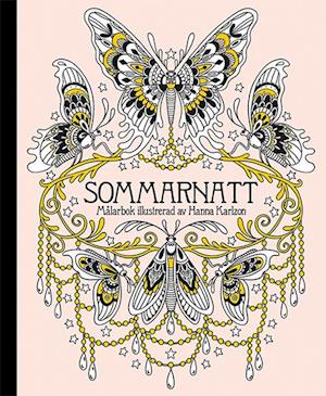 Cover for Hanna Karlzon · Sommarnatt   målarbok (Hardcover Book) (2016)