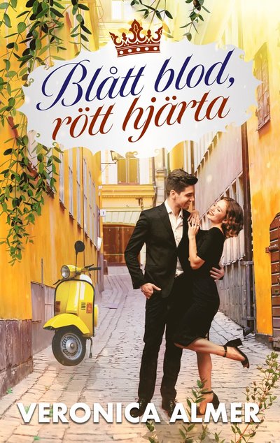 Cover for Veronica Almer · Blått blod, rött hjärta (Paperback Book) (2021)