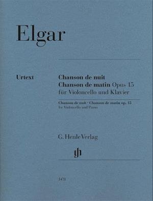Cover for Edward Elgar · Chanson De Nuit, Chanso (Bok)