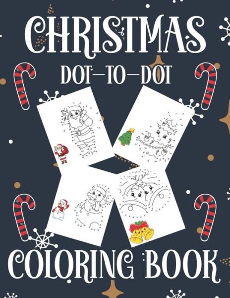 Cover for Blue Zine Publishing · Christmas Dot to Dot Coloring Book (Paperback Book) (2020)