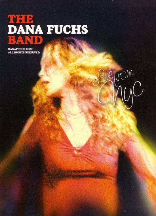 Cover for Dana Fuchs · Live from Nyc (DVD) (2012)