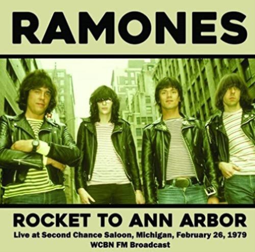 Cover for Ramones · Rocket to Ann Arbour : Live in Michigan 2-26-79 (Red Vinyl) (LP) (2022)