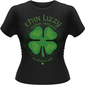 Cover for Thin Lizzy · 4 Leaf Clover -girlie/l- (T-shirt) (2012)