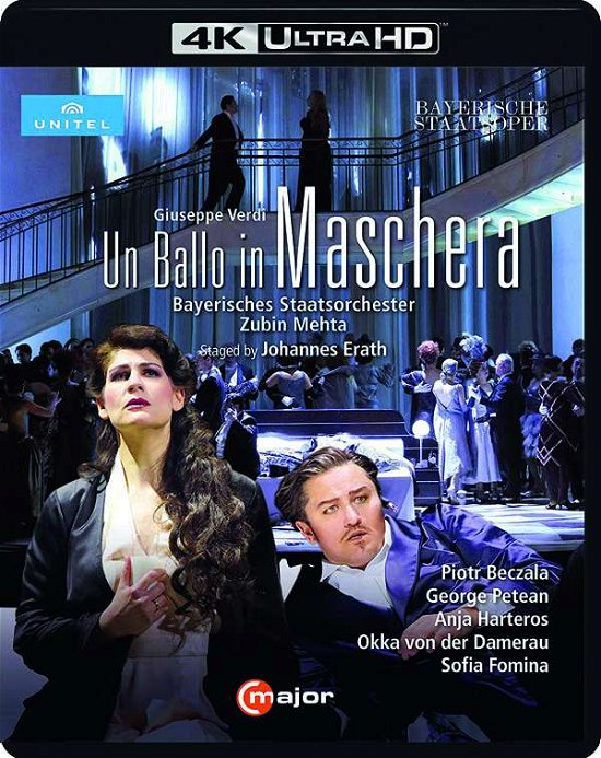 Verdi: Un Ballo In Maschera - Mehta,Zubin / Bayerisches Staatsorchester/+ - Film - C MAJOR ENTERTAINMENT - 0814337017781 - 9 november 2018