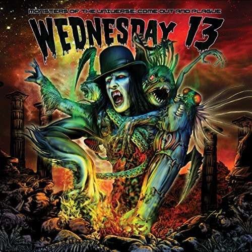 Cover for Wednesday 13 · Monsters of the Universe: Come out and Plague (LP) (2015)