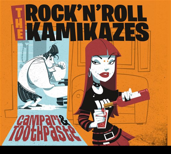 Cover for Rock 'n' Roll Kamikazes · Campari &amp; Toothpaste (LP) (2019)