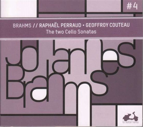 Cover for Couteau, Geoffroy / Raphael Perraud · Brahms: Two Cello Sonatas (CD) (2020)
