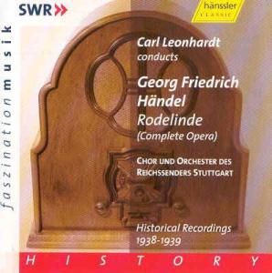 Cover for Leonhardt,Carl / Reichssender ST · * Rodelinde (CD) (2002)