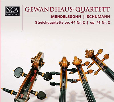 Cover for Gewandhaus-Quartett · Beethoven: Streichq. 44,2/41 (CD) (2012)