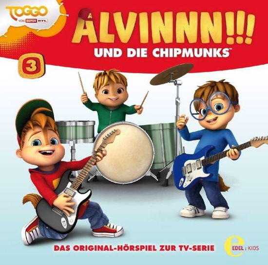 (3)original Hörspiel Z.tv-serie-das Musikfestival - Alvinnn!!! Und Die Chipmunks - Musiikki - EDELKIDS - 4029759107781 - perjantai 18. maaliskuuta 2016