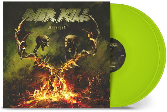 Cover for Overkill · Scorched (Green Colored Vinyl, Indie Exclusive, Gatefold LP Jacket) (2 Lp's) (LP) (2025)