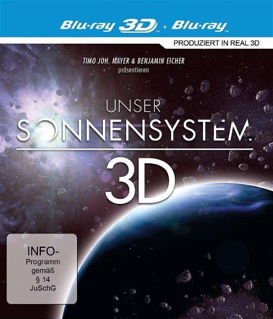 Cover for Erik Hansen · Unser Sonnensystem 3D (Blu-ray) (2015)