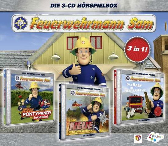 Feuerwehrmann Sam-hörspiel Box 1 - Feuerwehrmann Sam - Muziek - JUST BRIDGE - 4260009915781 - 24 januari 2014