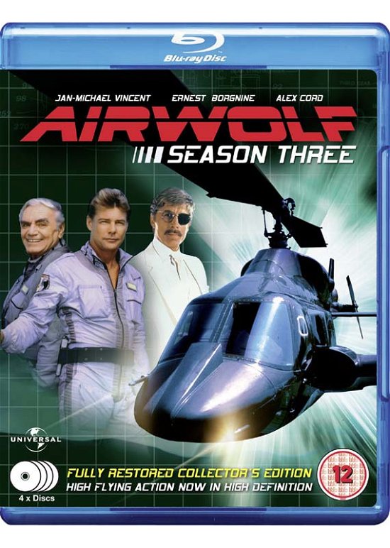 Airwolf  Season 3 - Fox - Film - FABULOUS - 5030697026781 - 8. september 2014