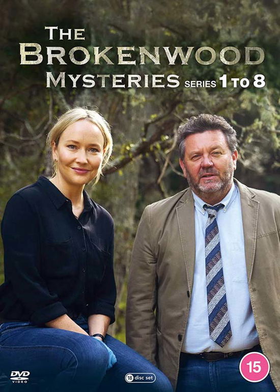 Cover for The Brokenwood Mysteries Series 18 · The Brokenwood Mysteries Series 1 to 8 (DVD) (2022)