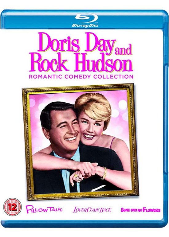 Cover for Doris Day Rom Com Col. BD · Doris Day - Pillow Talk / Lover Come Back / Send Me No Flowers (Blu-ray) (2019)