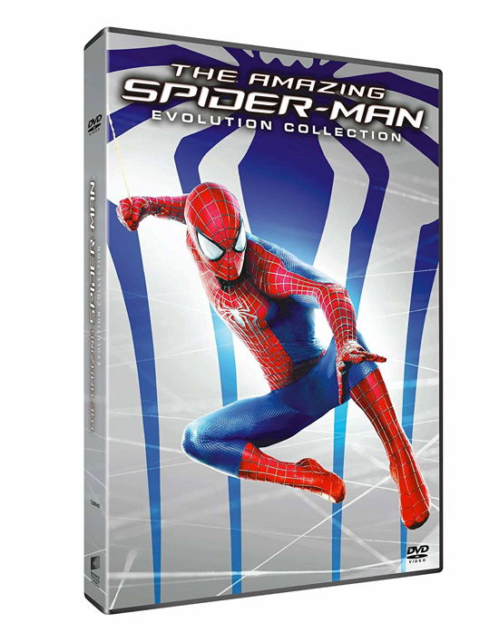 Cover for Chris Cooper,embeth Davidtz,dane Dehaan,sally Field,jamie Foxx,andrew Garfield,paul Giamatti,james Horner,c. Thomas Howell,rhys Ifans,denis Leary,martin Sheen,emma Stone · Amazing Spider-man (The) - Evolution Collection (DVD) (2019)