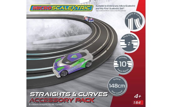 Micro Scalextric Track Extension Pack - Micro Scalextric Track Extension Pack - Produtos - Airfix-Humbrol - 5055286669781 -