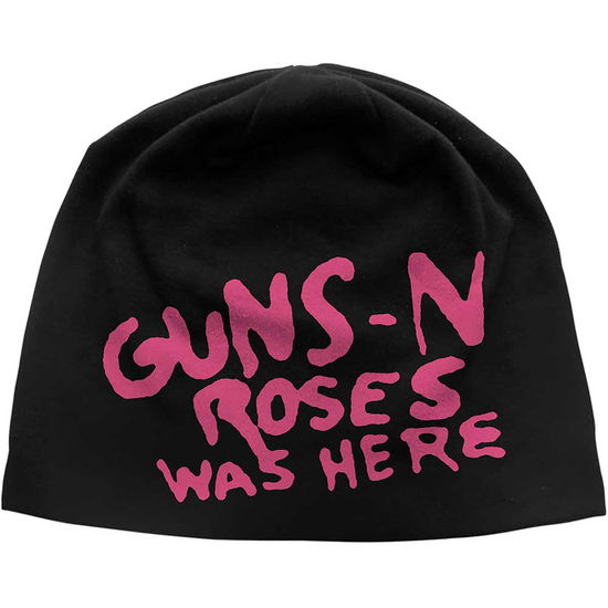 Cover for Guns N Roses · Guns N' Roses Unisex Beanie Hat: Was Here JD Print (Kläder)