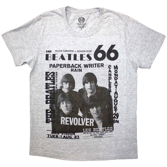 The Beatles Unisex T-Shirt: 1966 - The Beatles - Gadżety -  - 5056821047781 - 8 listopada 2024