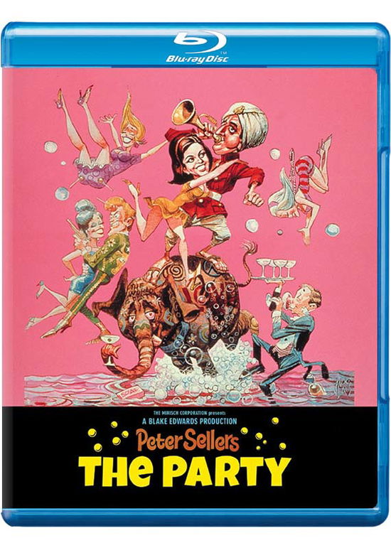 Cover for THE PARTY Eureka Classics Bluray · The Party (Blu-Ray) (2017)