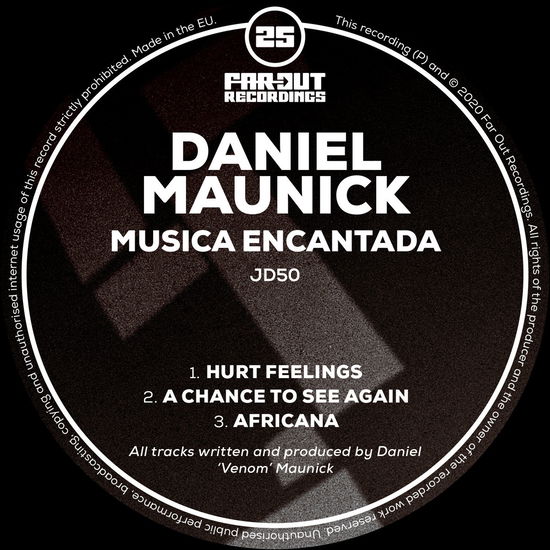 Musica Encantada - Daniel Maunick - Musiikki - FAR OUT RECORDINGS - 5060114368781 - perjantai 4. joulukuuta 2020