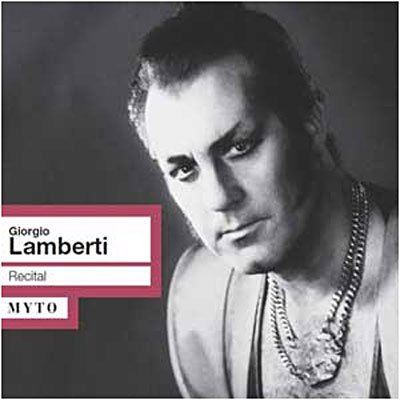 Cover for Giorgio Lamberti · Recital (CD) (2009)